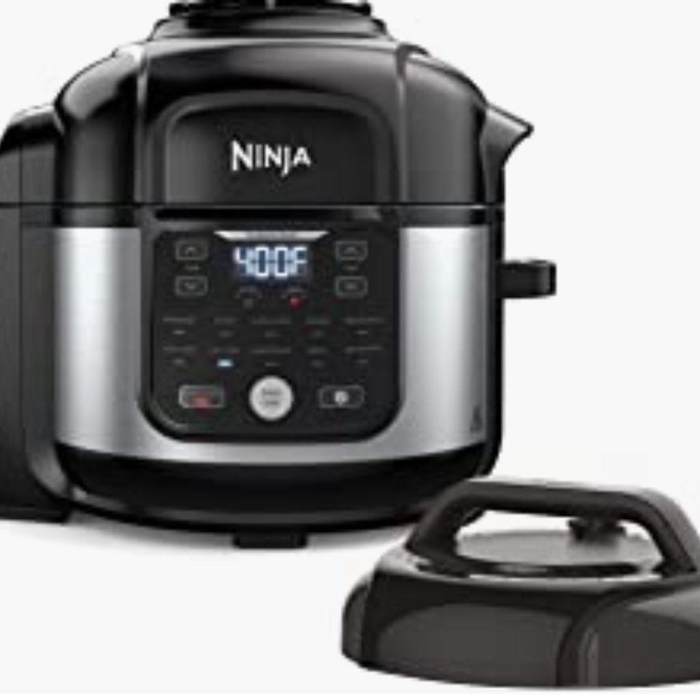Ninja FD302 Foodi 11-in-1 Pro 6.5 qt. Pressure Cooker & Air Fryer that Steams, S
